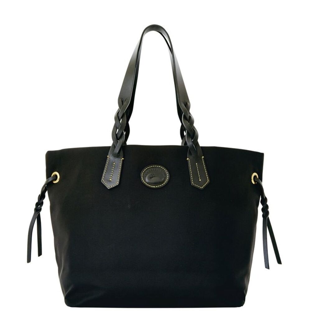 Dooney & Bourke Nylon Shopper Tote - Black Black